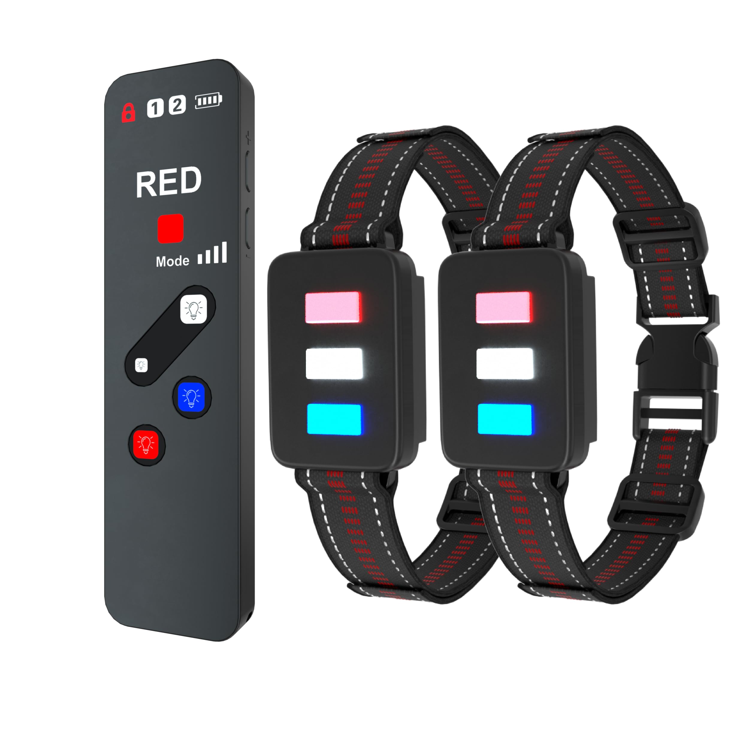 Meloive Collar para Perro,Collar Nylon Reflectante Impermeable,Duradero y Cómodo para Perros Grandes,Medianos y Pequeños,2 Collars