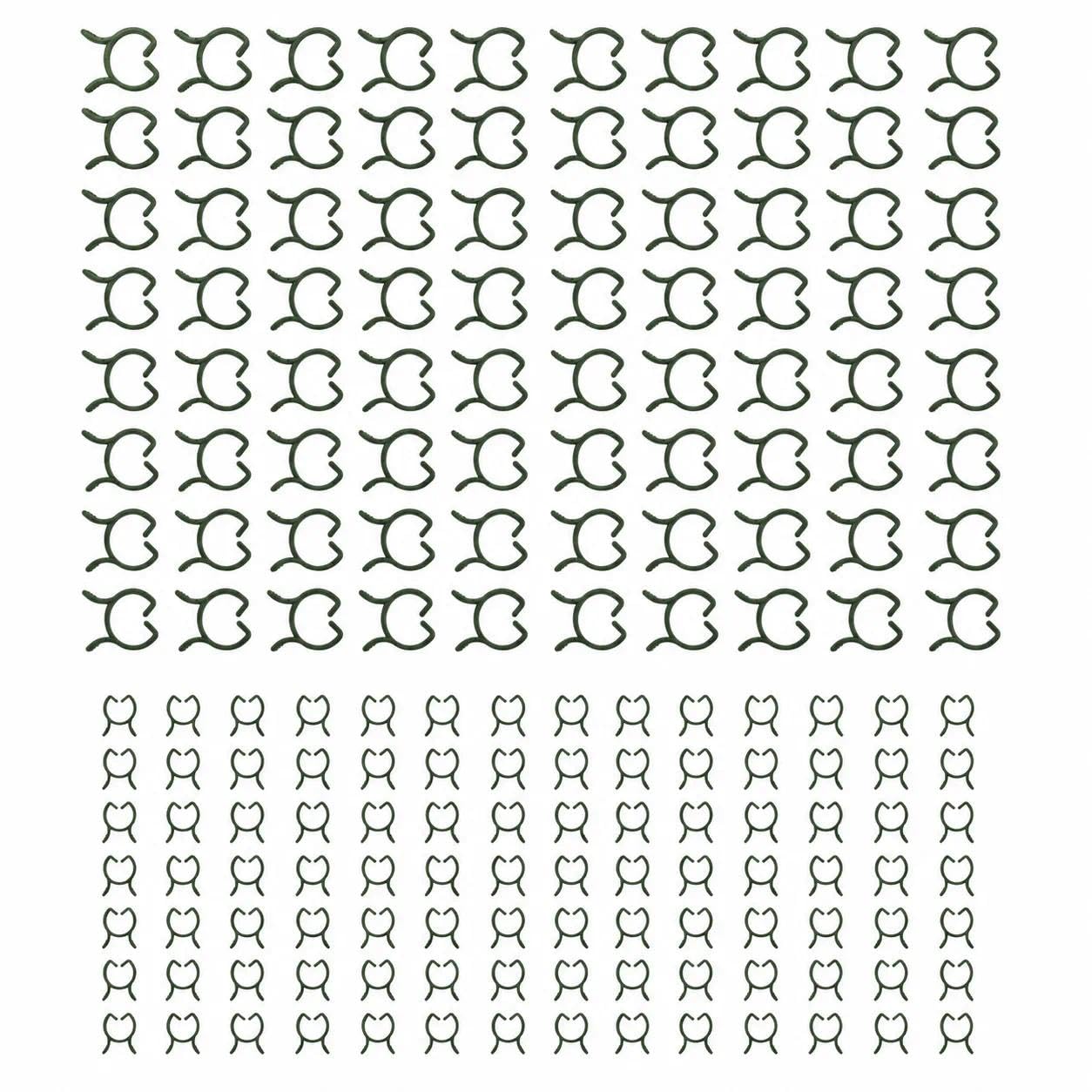 HongNuoEn 200Pcs Plant Clips for Climbing Plants