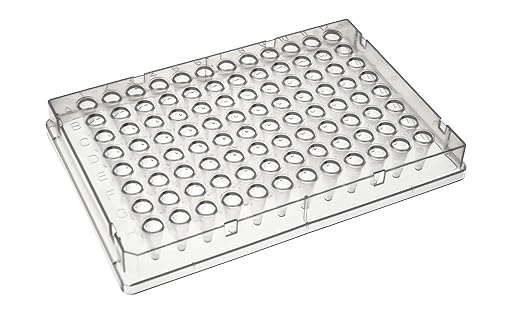 Earthox Pcr 96 Well Plate Full Skirt 10 Plates Amazon Com Industrial Scientific