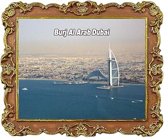 Burj Al Arab Dubai UAE Travel Souvenirs Fridge Magnet City Attractions Refrigerator Magnets