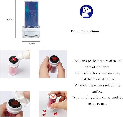 Miniatura 6 de Sello marcador personalizado para pelotas de golf, sello personalizado para pelotas de golf, marcador de pelota fotosensible impermeable,