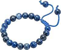 Vista 163 de Amazing Gemstone Crystal Bracelet for Women Men's Gifts - Protection Healing Crystal Bracelet - 8mm Gemstone Beaded Adjustable Bracelet Pulseras