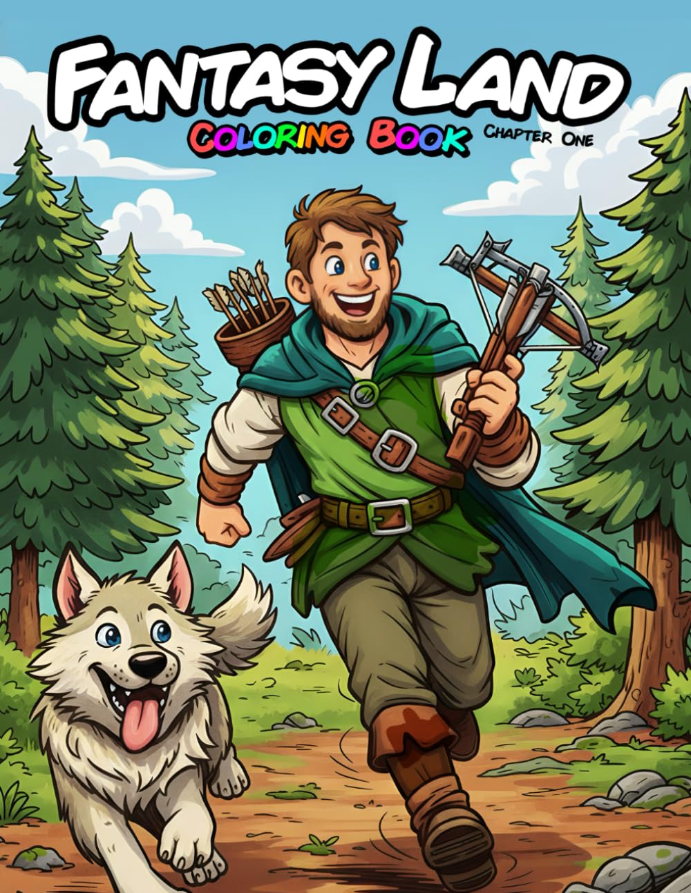 Fantasy Land - Coloring Book: Chapter One