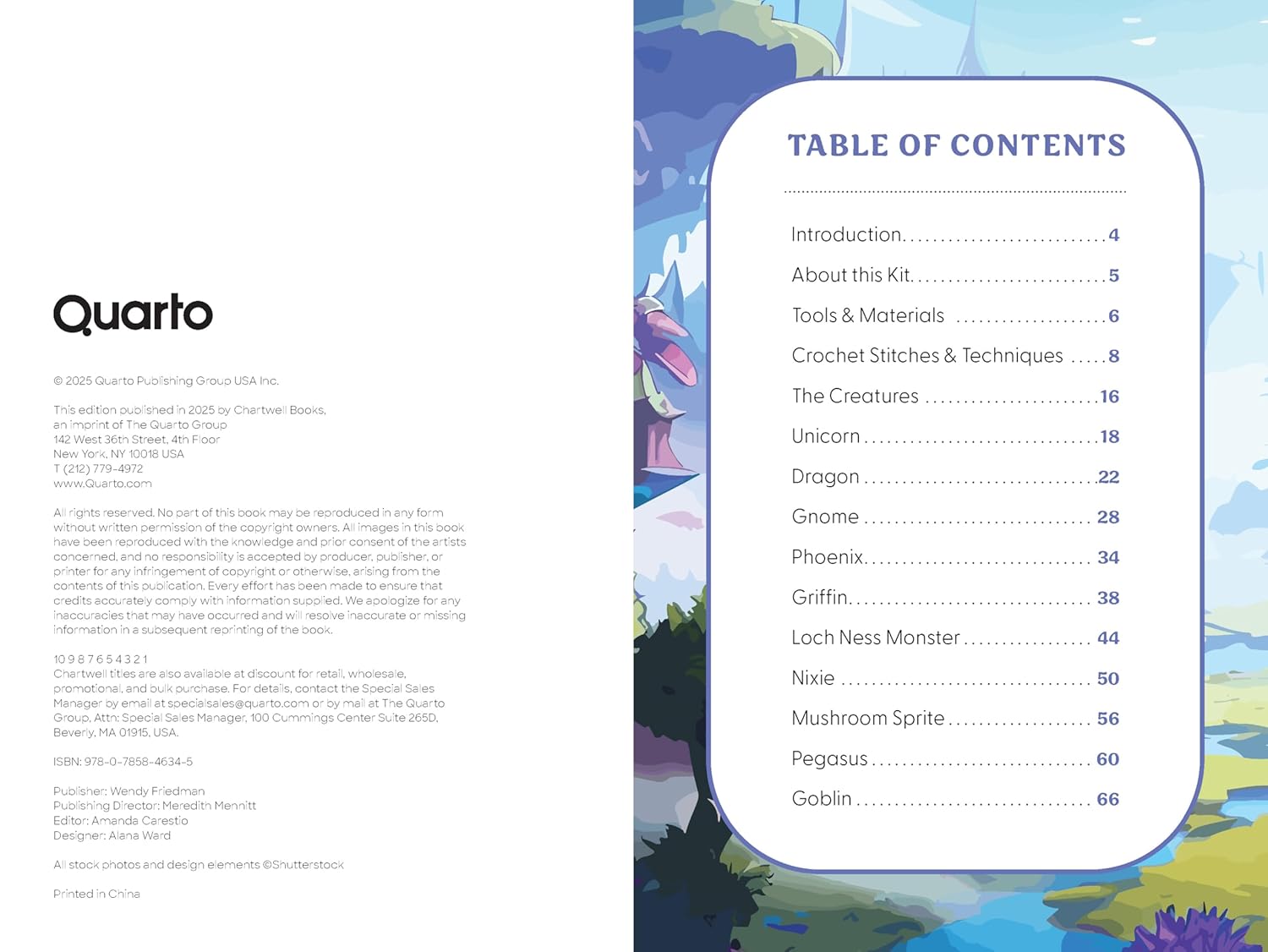 Fantasy Creatures Crochet: Everything You Need to Crochet Mythical Amigurumi Beasts – Includes: Instruction Book, 4 Colors of Yarn, Crochet Hook, Plastic Safety Eyes, Yarn Needle, Fiberfill Stuffing - Image 4