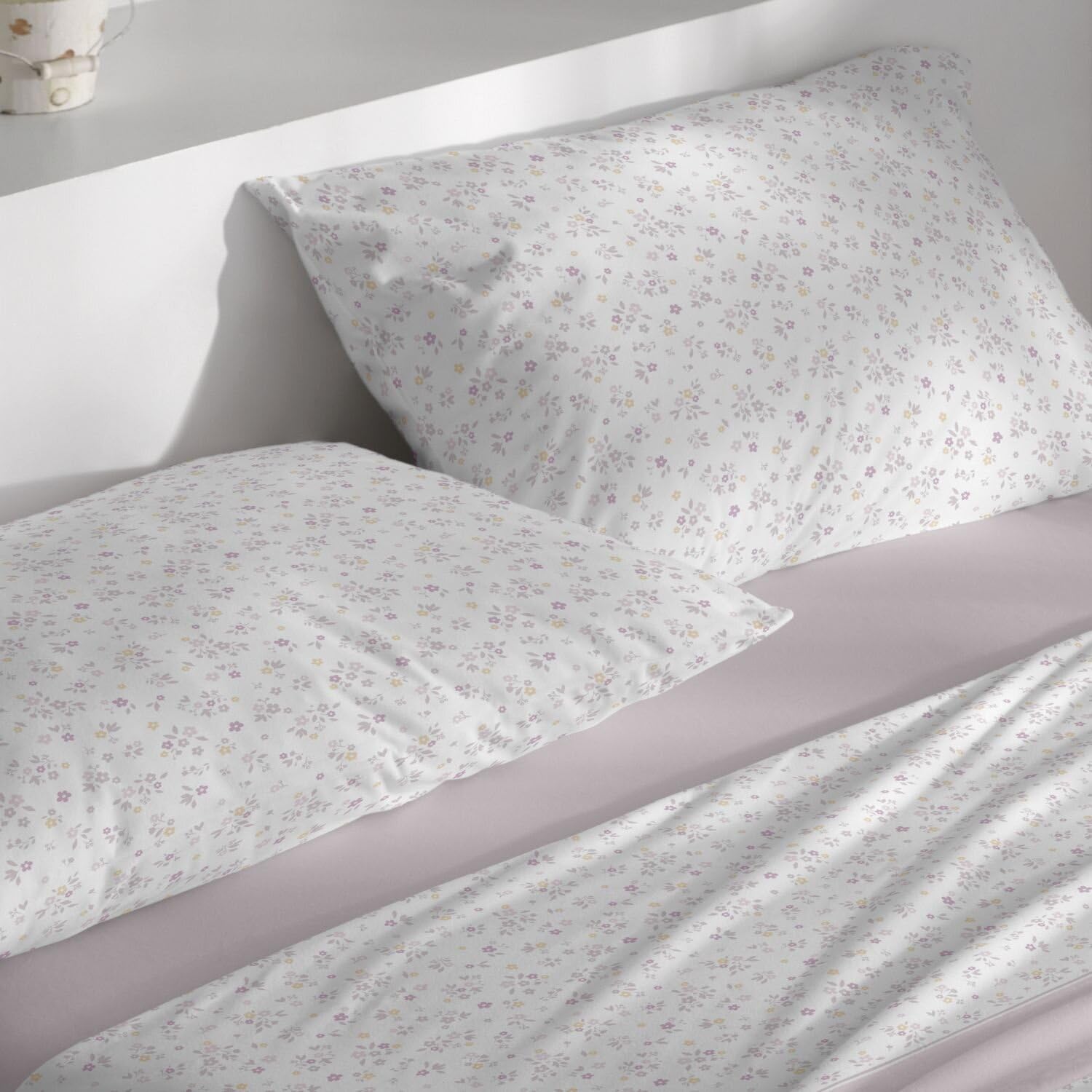 Burrito Blanco | Sabánas de Velvelina® | Cama de 135cm. (+Medidas Disponibles) | Diseño 009 | Color Nude (135x190/200cm.)