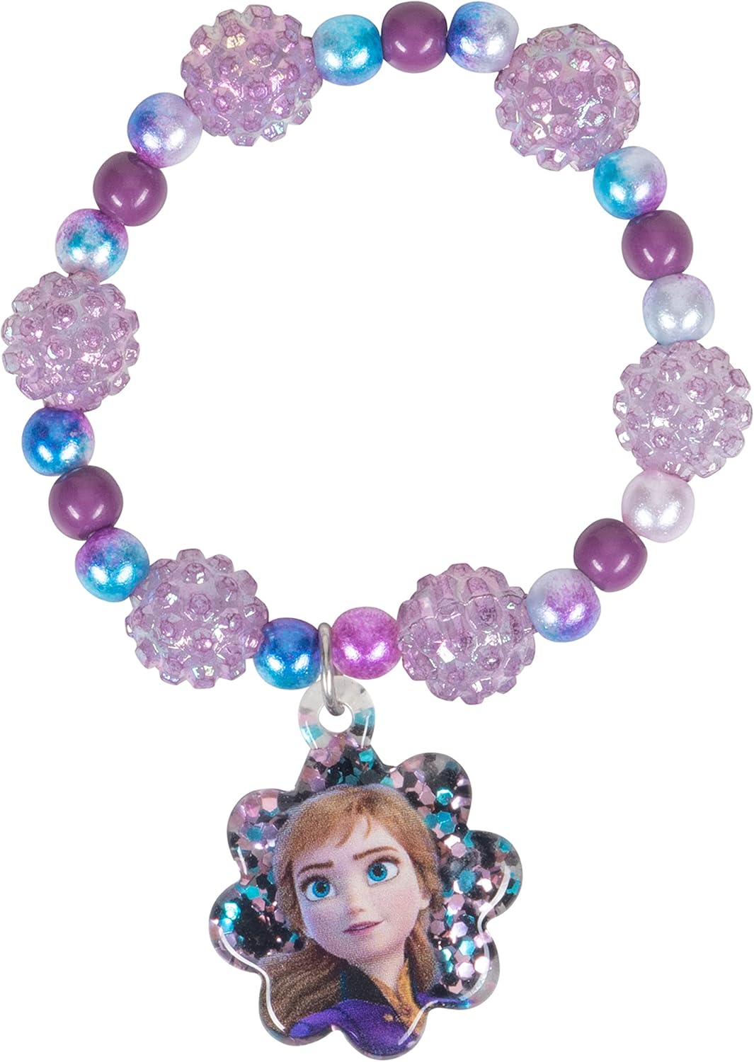LUV HER Girls Jewelry Set - Dress Up Toy Jewelry Box Set with Bead Necklaces, Bracelets, and Rings - Frozen Play Accessories - Ages 3+