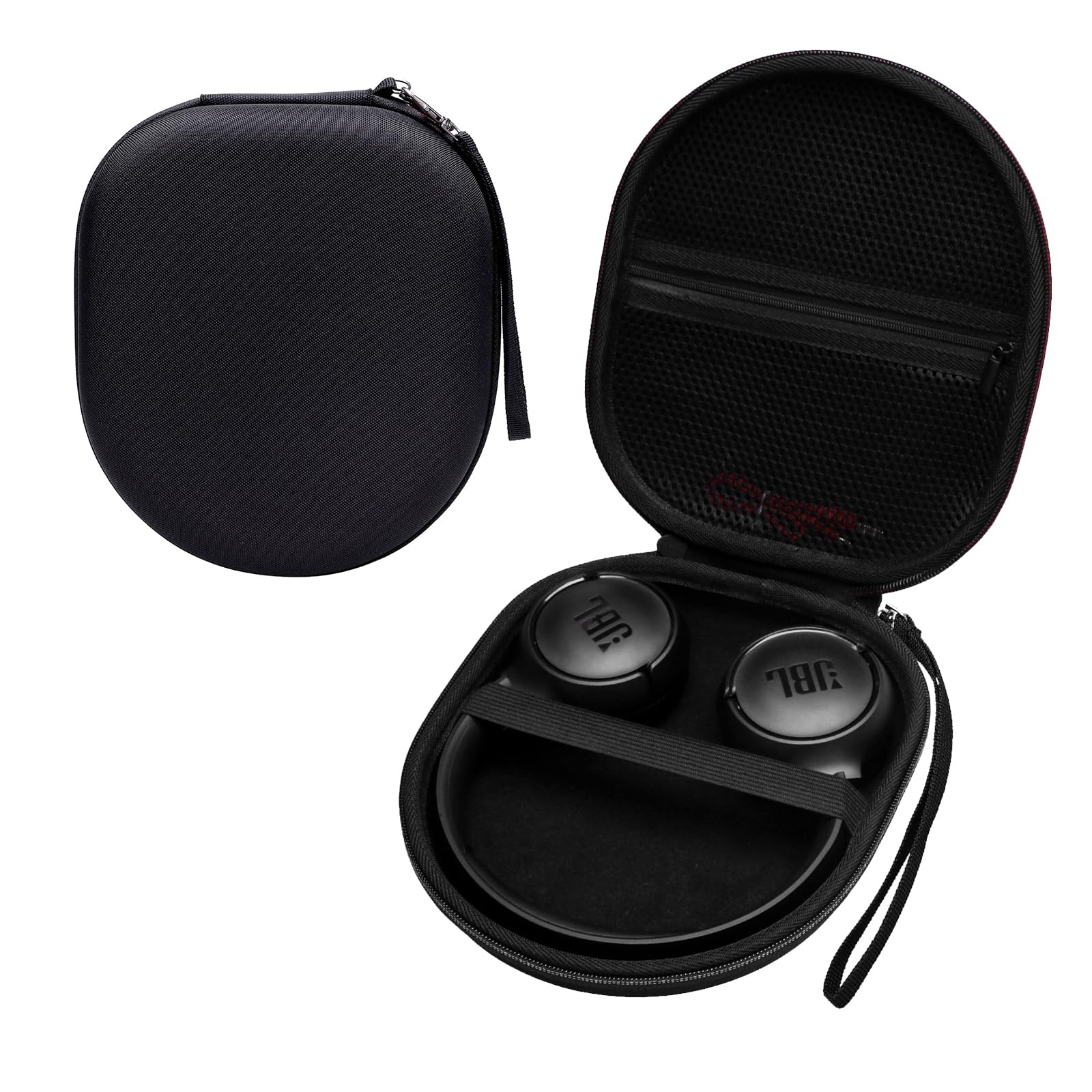 Headphone Headset Case Compatible with JBL/Sony/Soundcore by Anker/BERIBES/KVIDIO Wireless On-Ear Headphones, Black