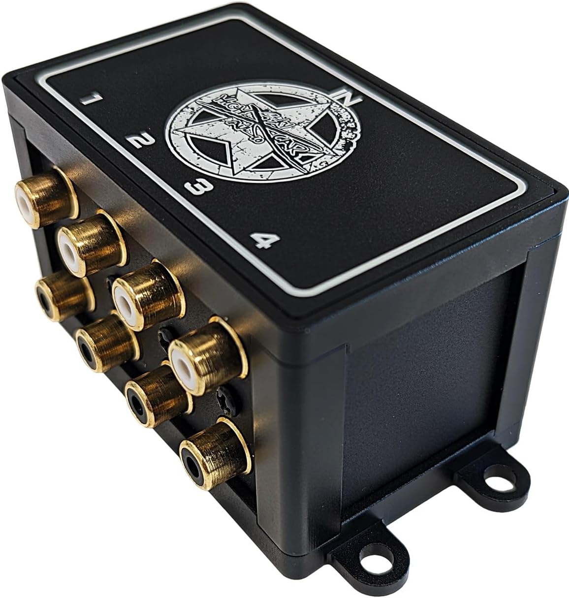 Sky High Car Audio SHCA Premium 1 to 4 RCA Distribution Block