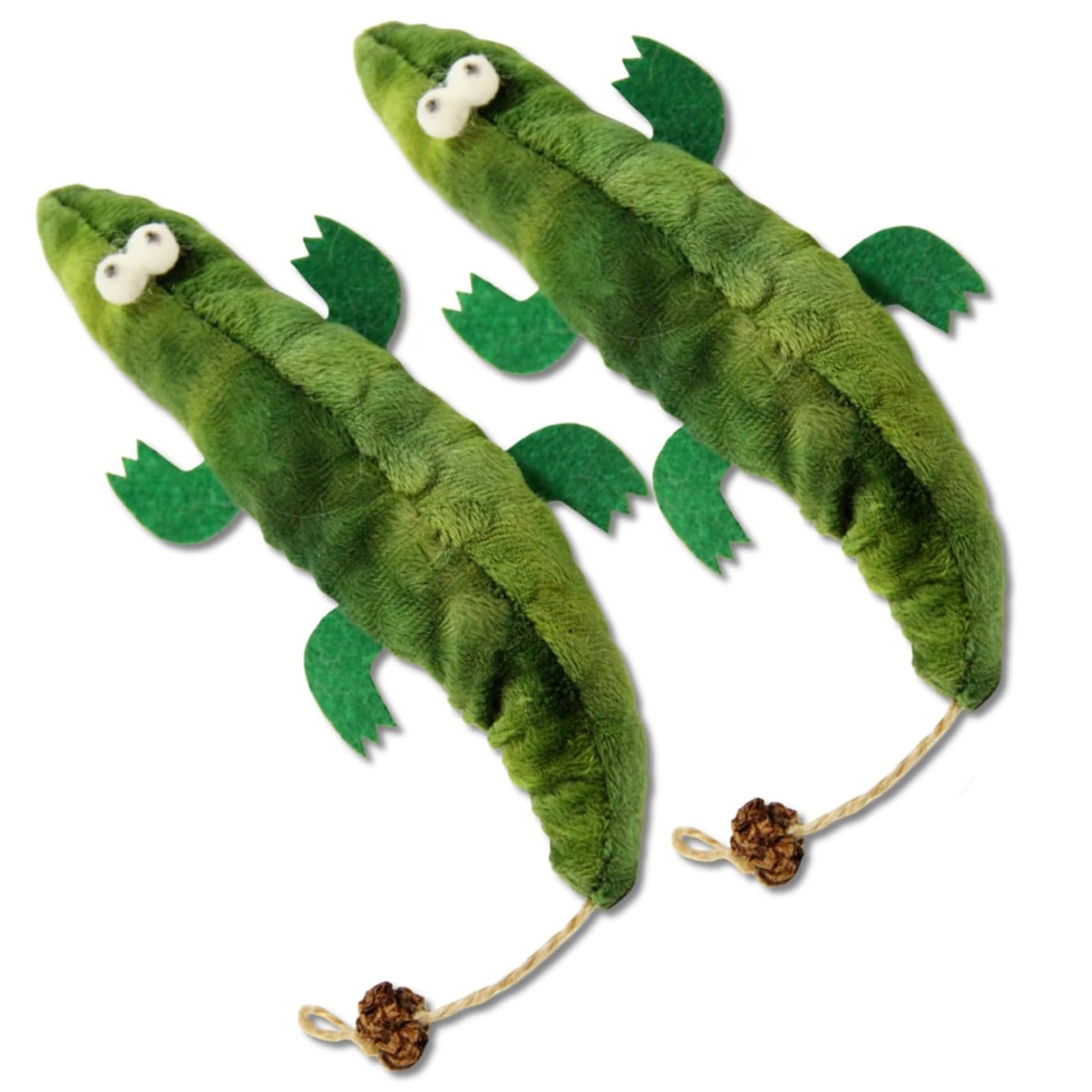 HoveeLuty2Pcs Catnip Toys for Cats Soft Crocodile Chew Bite Catnip Toys Natural Interactive Catnip Cat Kicker Cat Toys for Indoor Cats Cat Nip Toys Cat Cat Toy Cat Toys for Indoor Cats