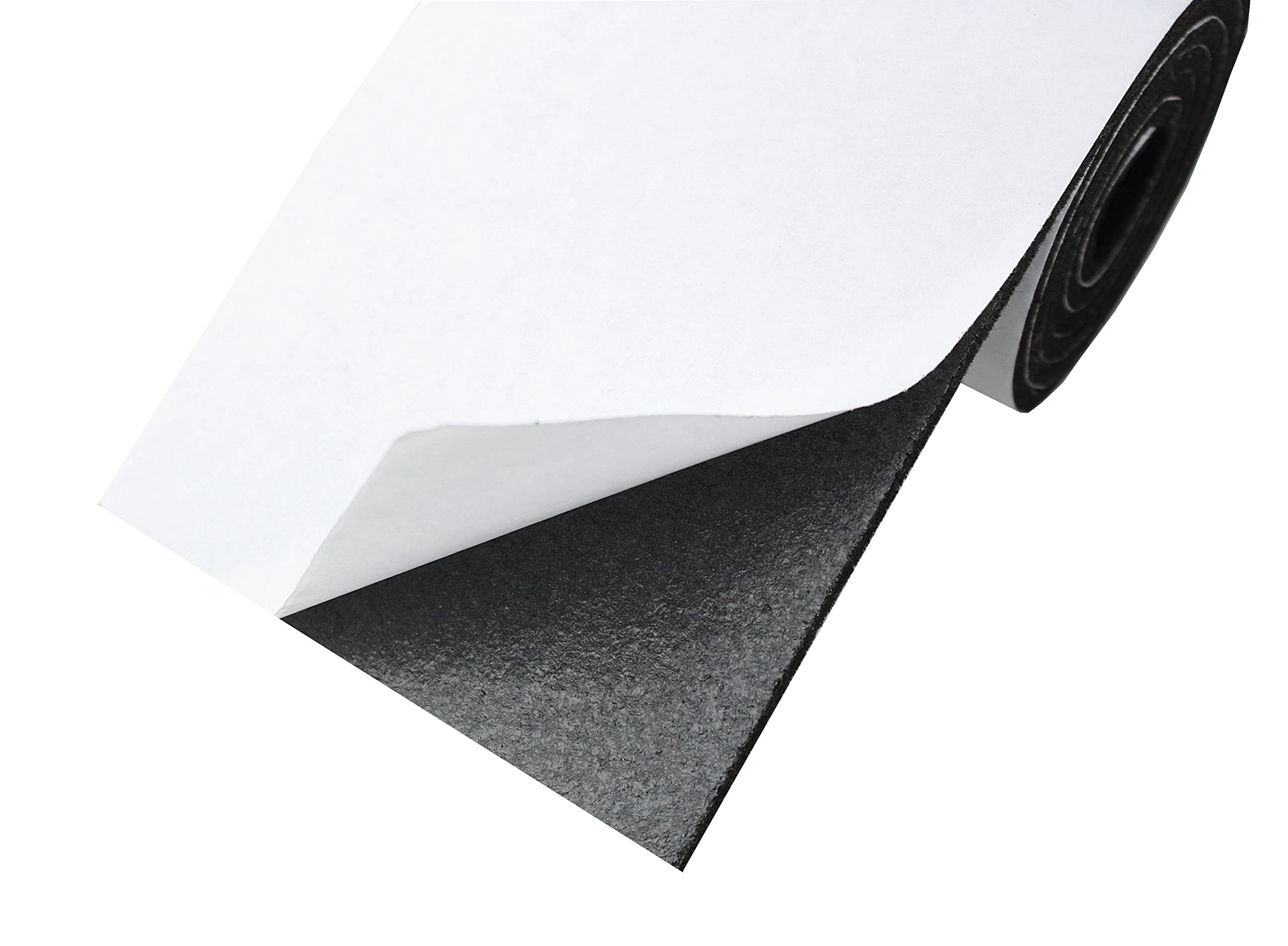 Viltband, zelfklevend, 50 mm breed, 3,0 mm dik, 20 m lang, viltglijderrol, klepperbescherming, afdichtingstape van vilt (5 cm breed, 3,0 mm dik, 20 meter lang, zwart