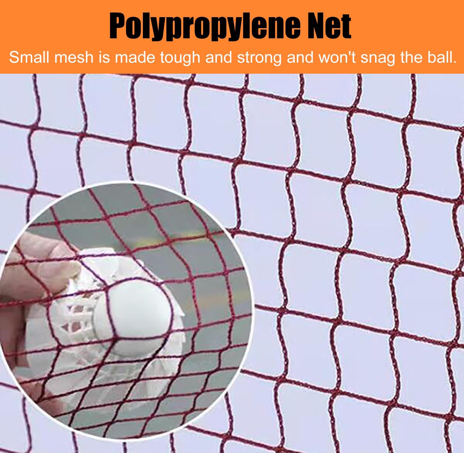 Supporto Per Rete Da Badminton Telaio Portatile Per Rete Da Allenamento Per Badminton, Supporto Per Tennis Da Pallavolo 6M/20Ft Con Borsa Per Il Trasporto, Gioco Di Pickleball/Palla Da Tennis Per Via