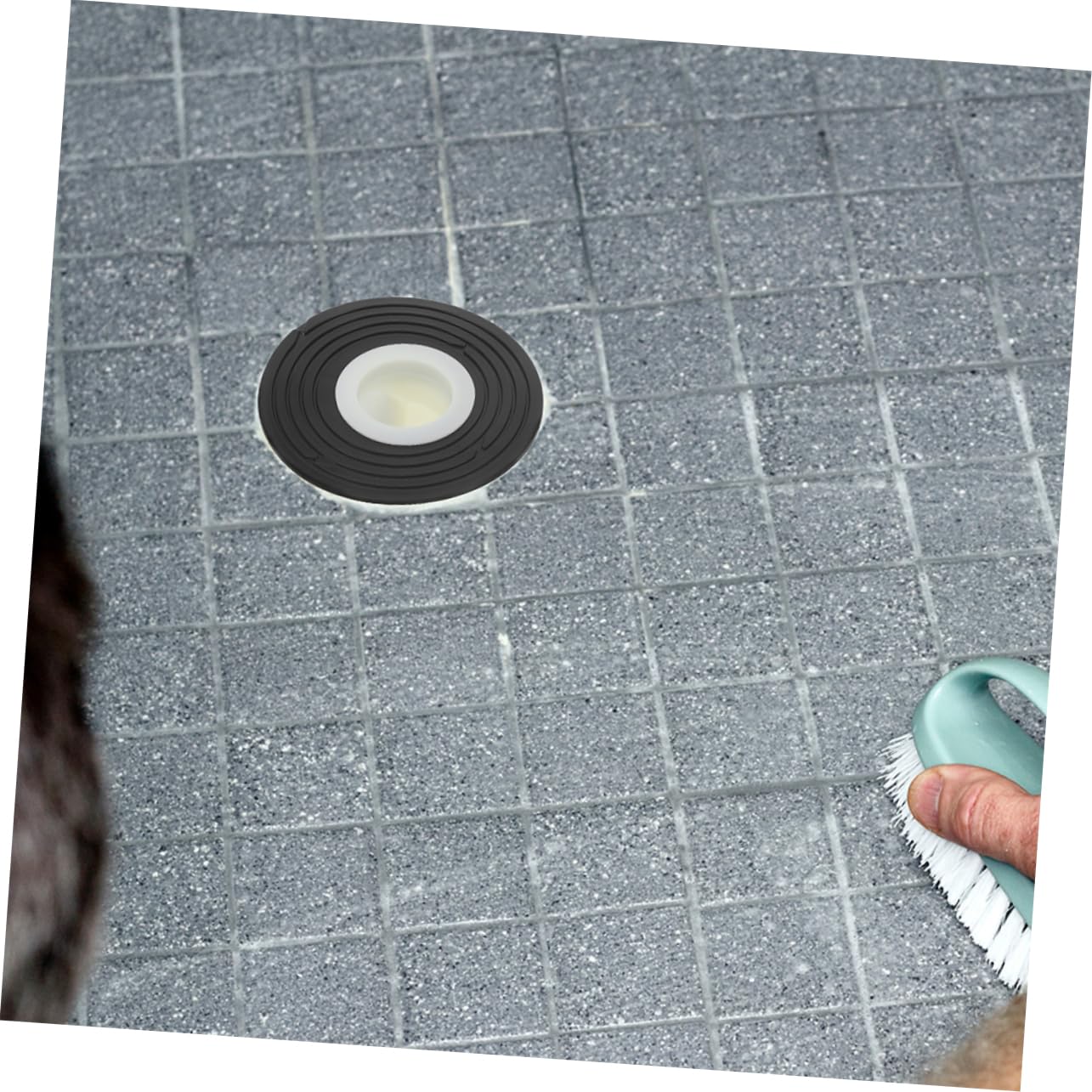 Uonlytech 10piezas De Cabello De Drenaje De Plástico Colador De Piso para Baño y Cocina contra Olores y Atascos De Limpiar y Usar