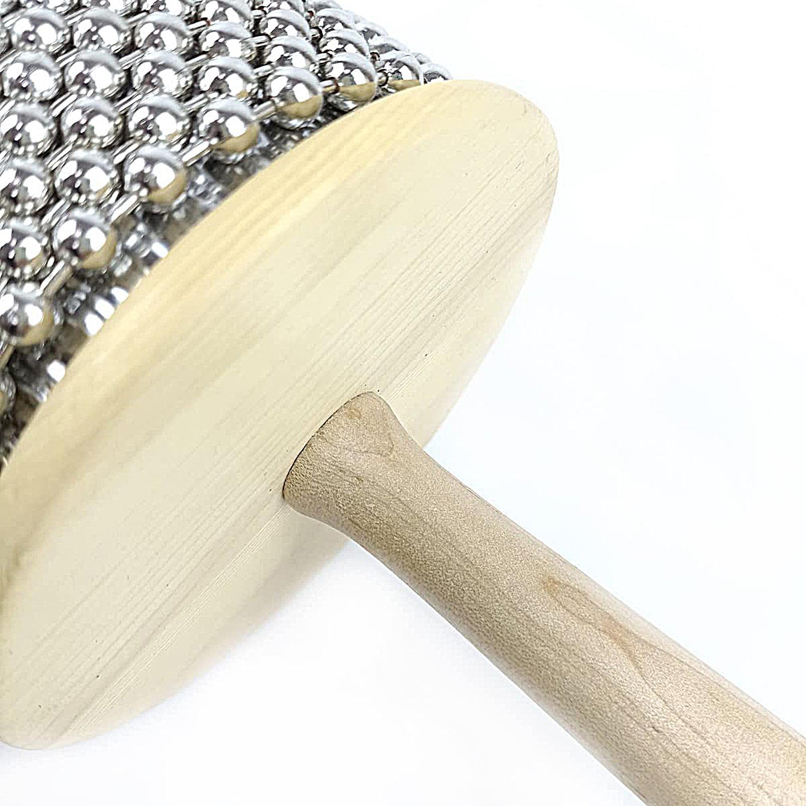 Holzinstrument – Holzgriff Percussion Shaker, Percussion Instrumente Shaker | Perlenzylinderinstrument, gute Materialien Holzinstrument für Musikliebhaber