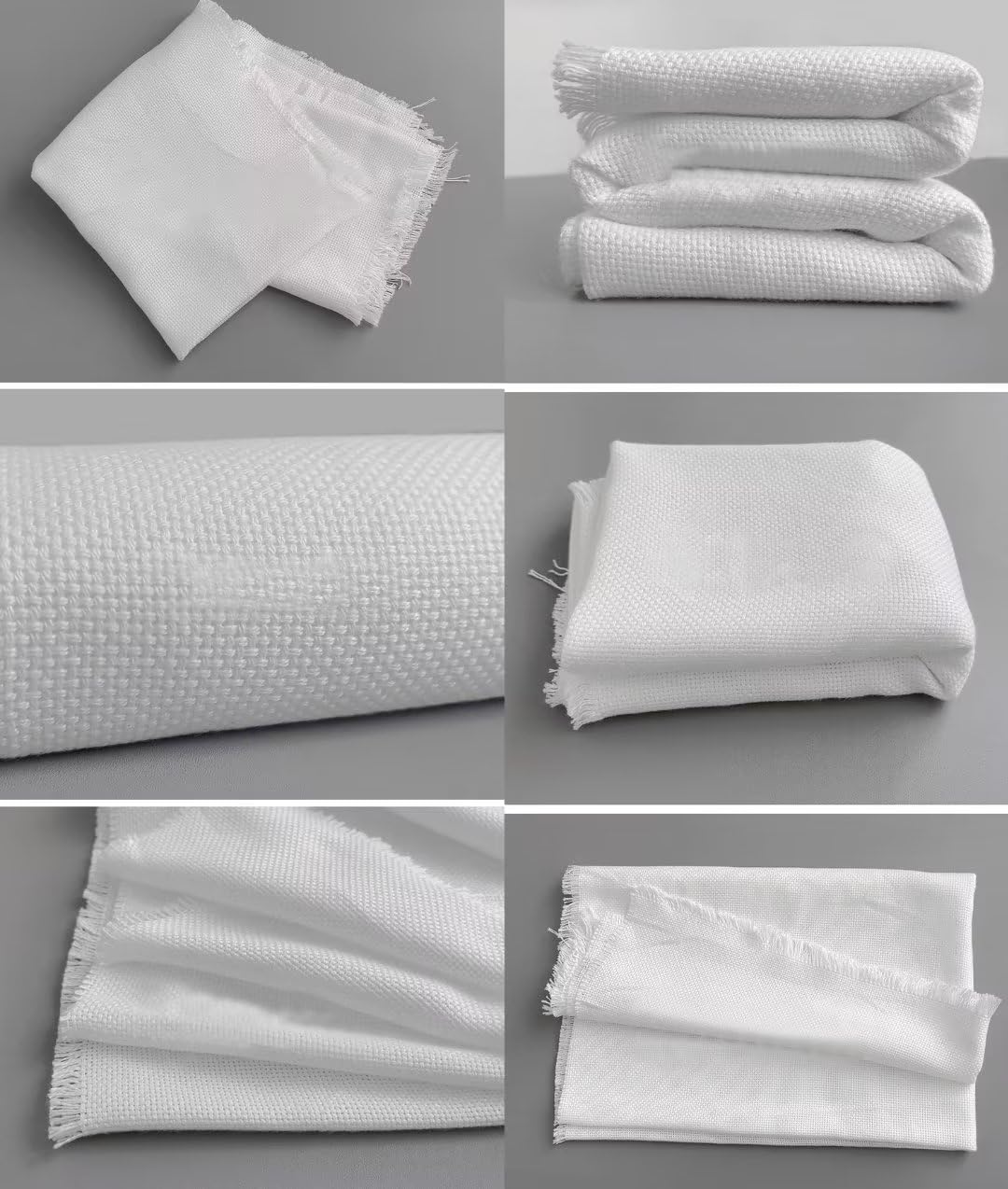 Tela Estampada 100% poliéster, Tela Textil con Aguja Perforadora, Tela para Pistola con Bordado, Tela de Alta Elasticidad, Tela con mechones de Color Blanco Puro (Blanco Puro, 150 x 300 cm)