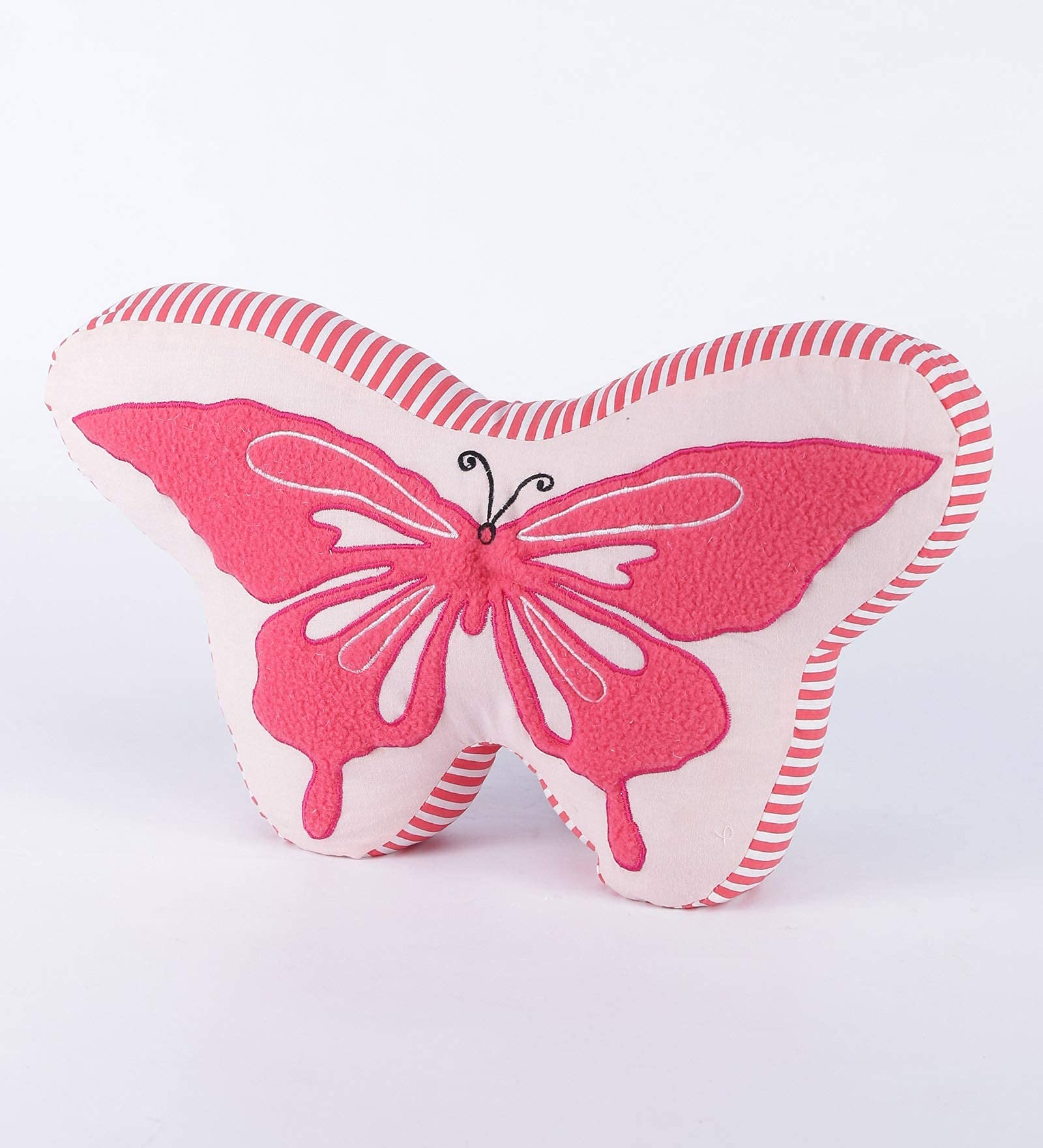 Oscar Home Butterfly-Shaped Cotton Cushion Pillow – Microfiber-Filled Soft Toy, for Babies and Kids 4