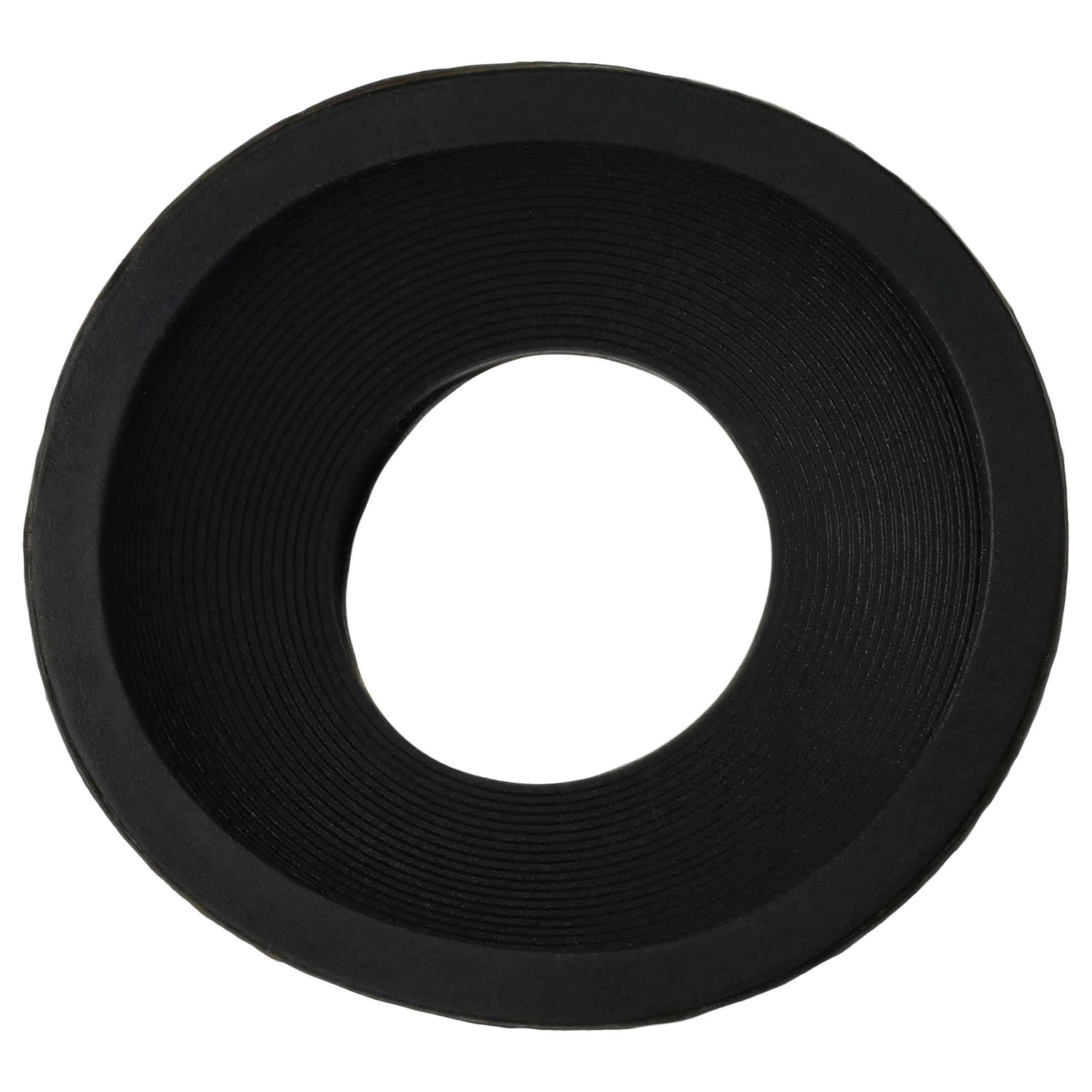 vhbw Oogschelpzoeker compatibel met Nikon F3HP, F4, F5, F6, F801, F801s, F90, F90x camera, spiegelreflexcamera, DSLR, oculair, zwart