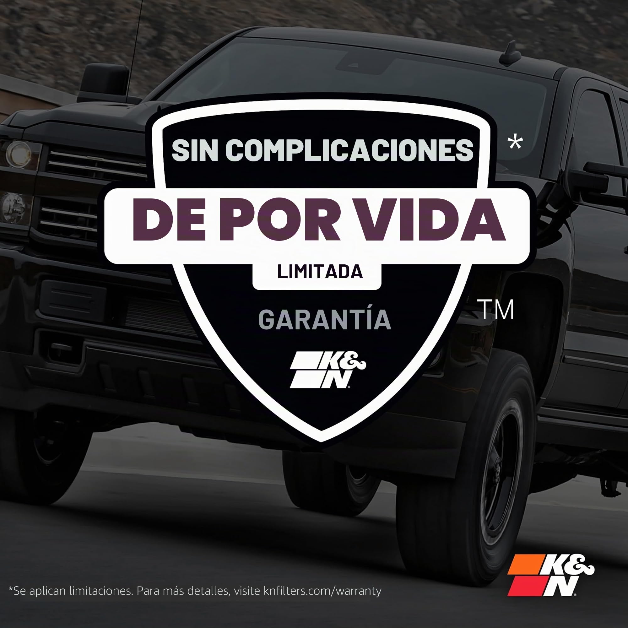 K&N 33-2233 Filtro de Aire Coche