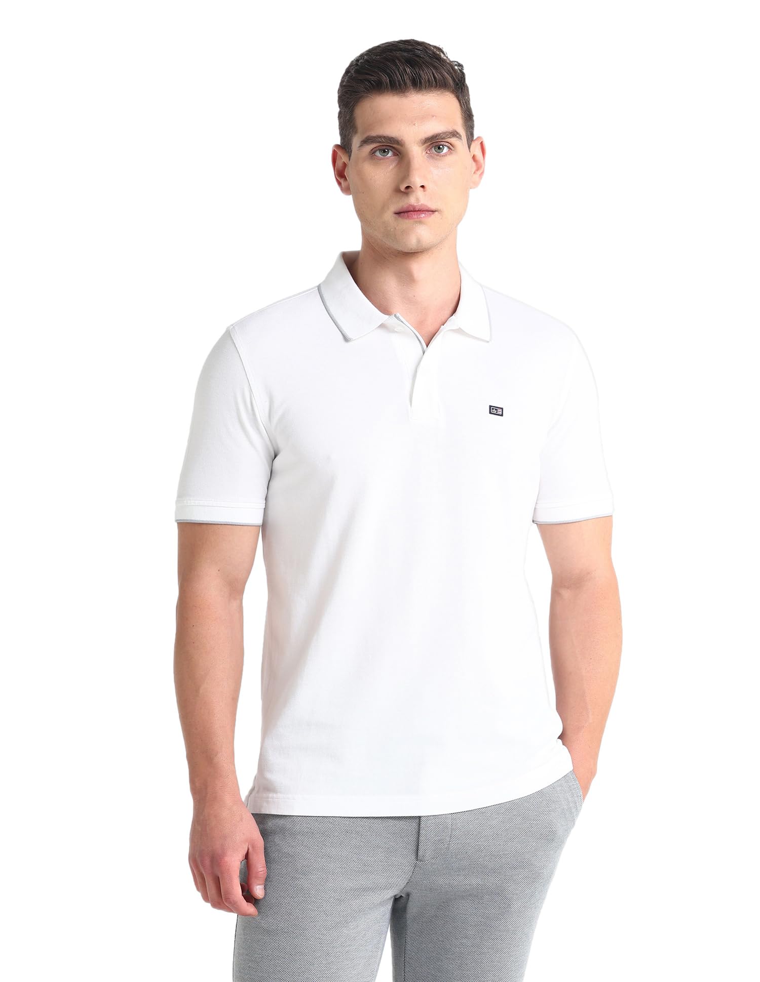 arrow Men's Regular Fit Polo Shirt-picture-24