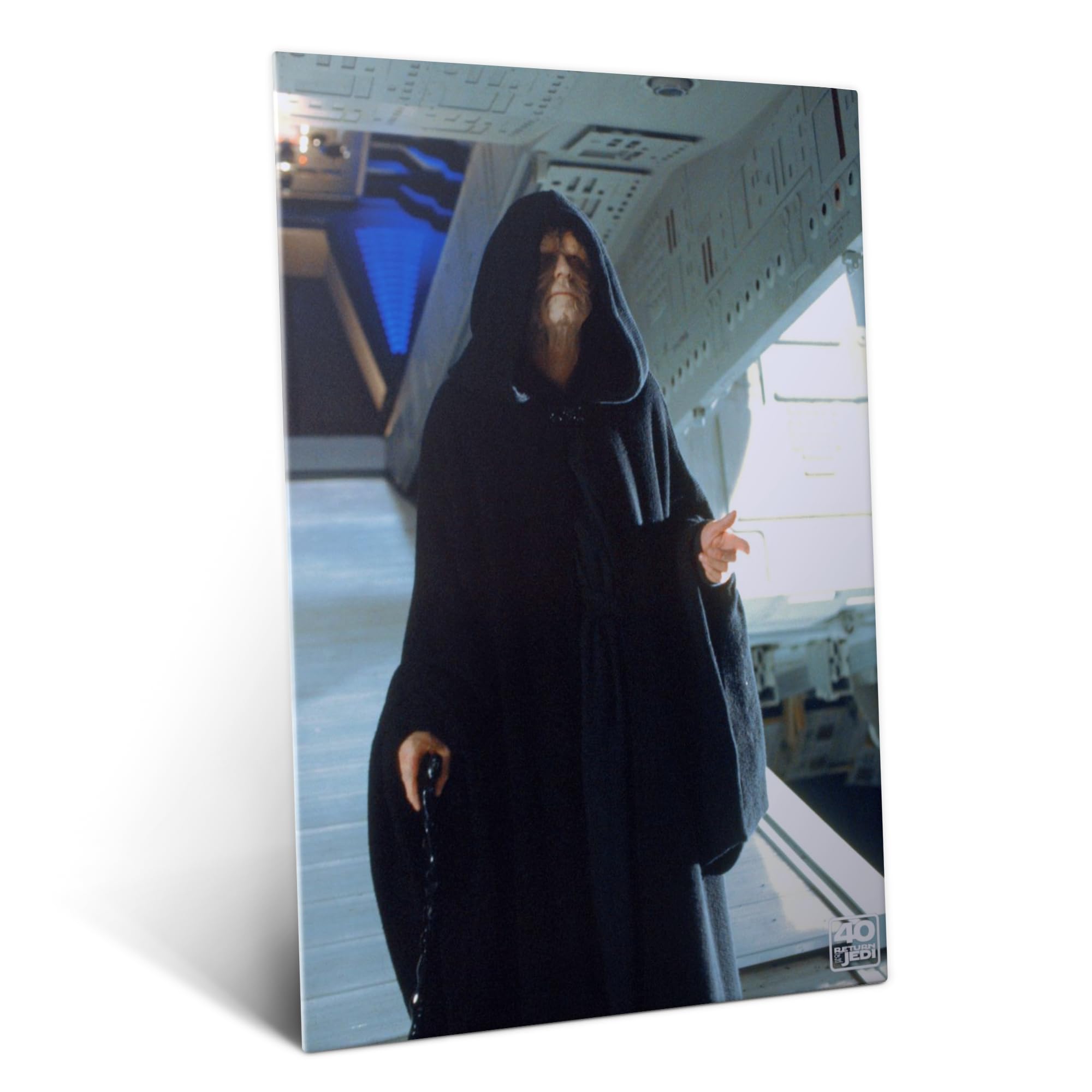 Displate Star Wars Poster da Parete Moderni The Emperor 1 Decorazione da parete Poster decorativi per camera da letto Supporto magnetico 48 x 67,5 cm