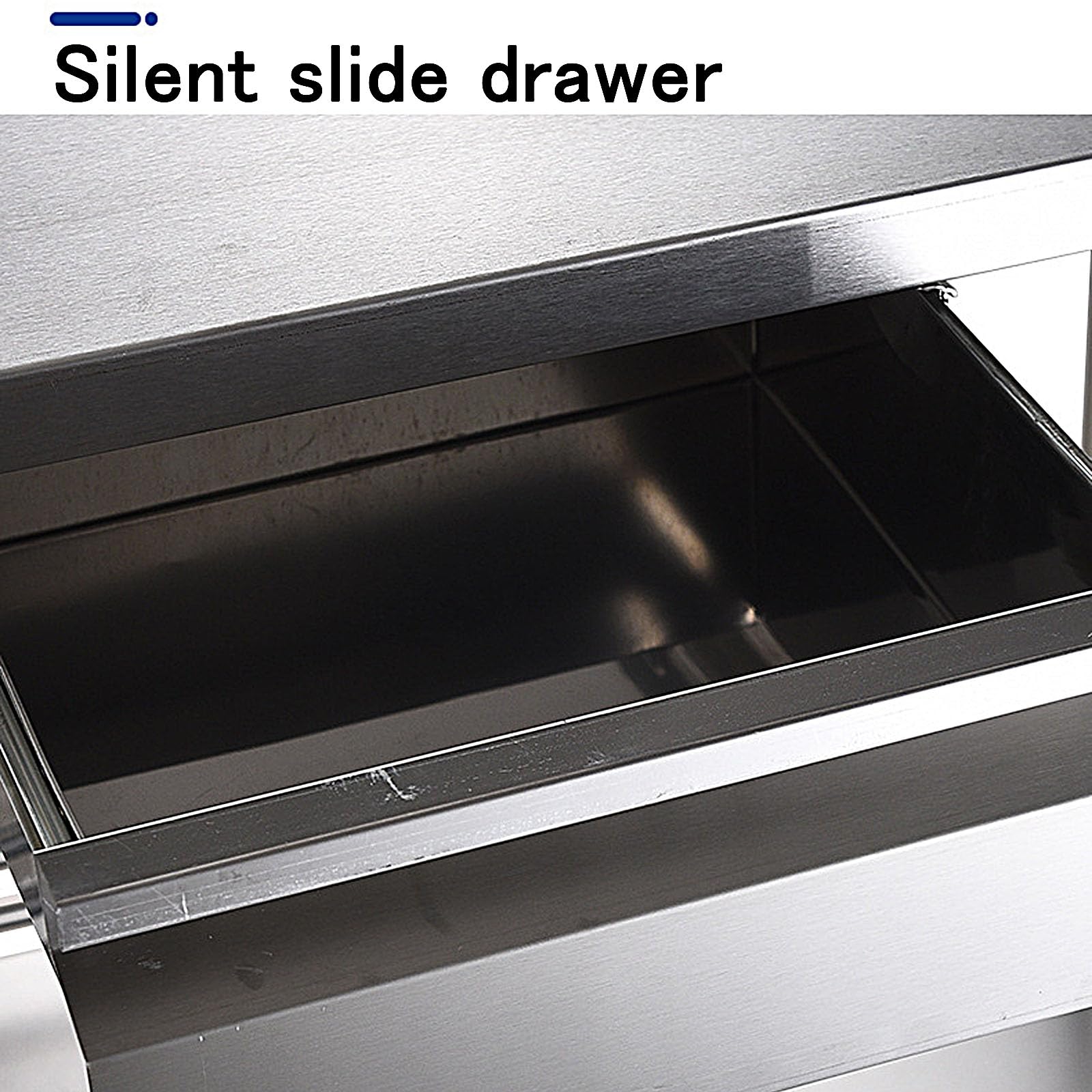 Carrello portautensili su Ruote Carrello portautensili in Acciaio Inox Organizer per riporre Utensili per Officina Meccanica Garage Magazzino Officina di Riparazione,50 * 40 * 86cm
