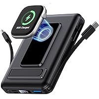 Vexnara per Magsafe Powerbank, 10000mAh Caricatore Portatile Magnetico Power Bank per iPhone