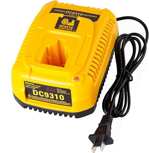 DC9310 Cargador de batería XRP de 18 V para cargador de batería Dewalt de 18 V DW9116 compatible con Dewalt 7.2V-18V XRP NiCDNiMH batería DC9098