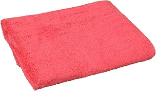 منشفة للوجه قطن سادة، 150×90 سم - بينك، زهري