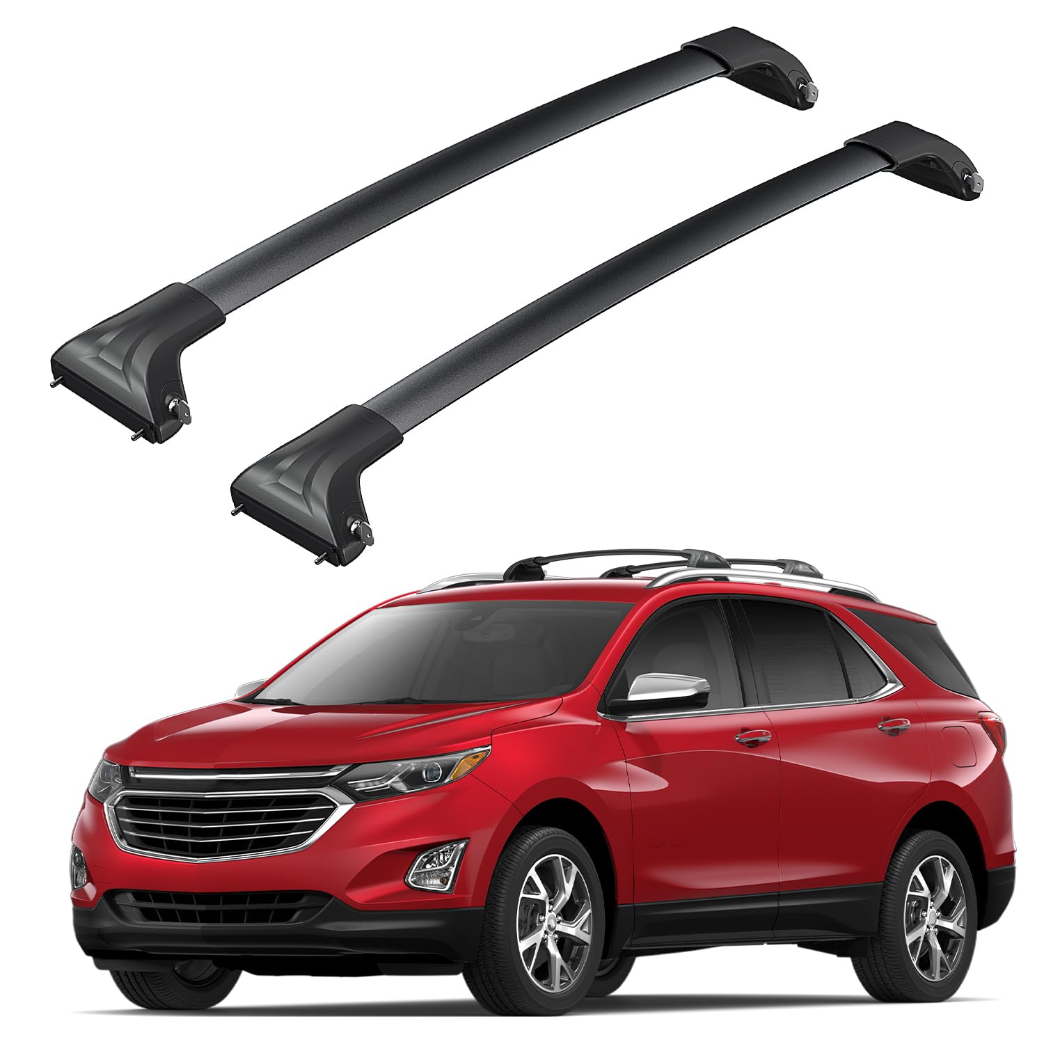 Equinox Cargo 2018 Chevy Equinox Roof Rack Side Rails 300lbs