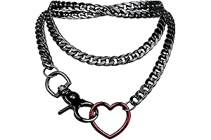 Gunmetal Necklace Women