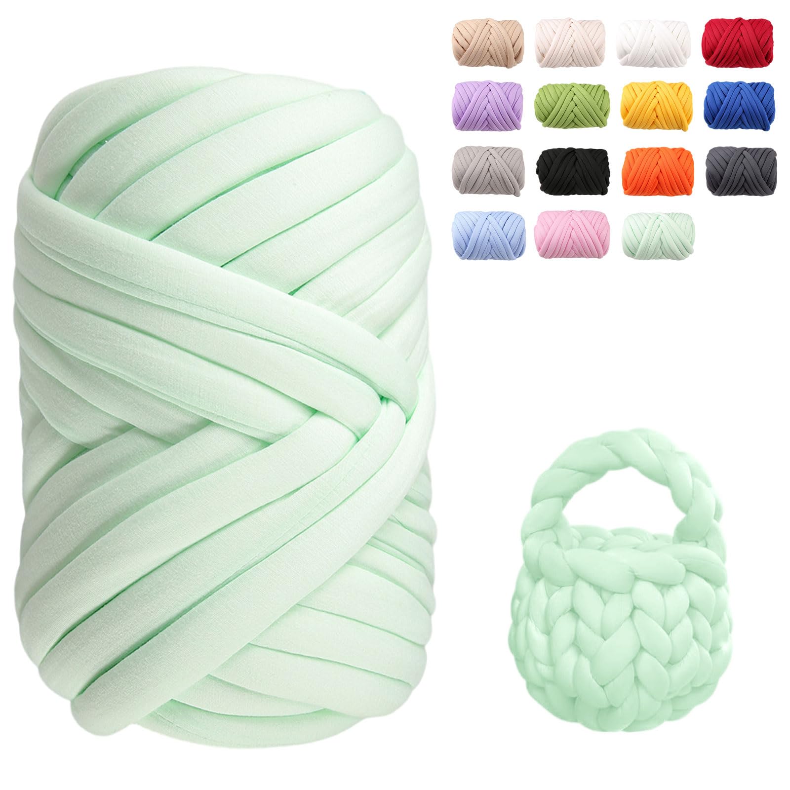 Armstricken Wolle 500g 25m Dicke Chenille Wolle zum Handstri