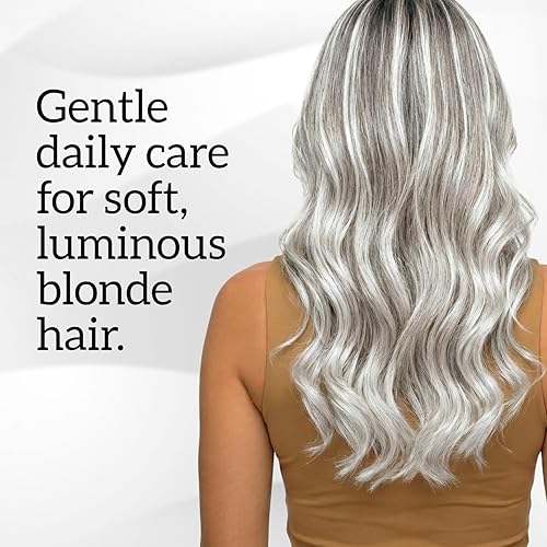 Miniatura 4 de Robson Peluquero Black Blonde Shampoo – Restore Extreme Luminous, 33.8 fl oz (1L) | Champú Tonificante Anti-Latón Cabello Brassy Blanqueado |