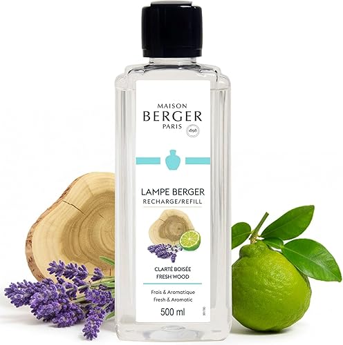 Miniatura 54 de MAISON BERGER Agaves Garden Lampe Berger Recambio, 16.9 fl oz (16.9 fl oz), sistema catalítico 2 en 1, neutraliza olores y difunde fragancia, limón