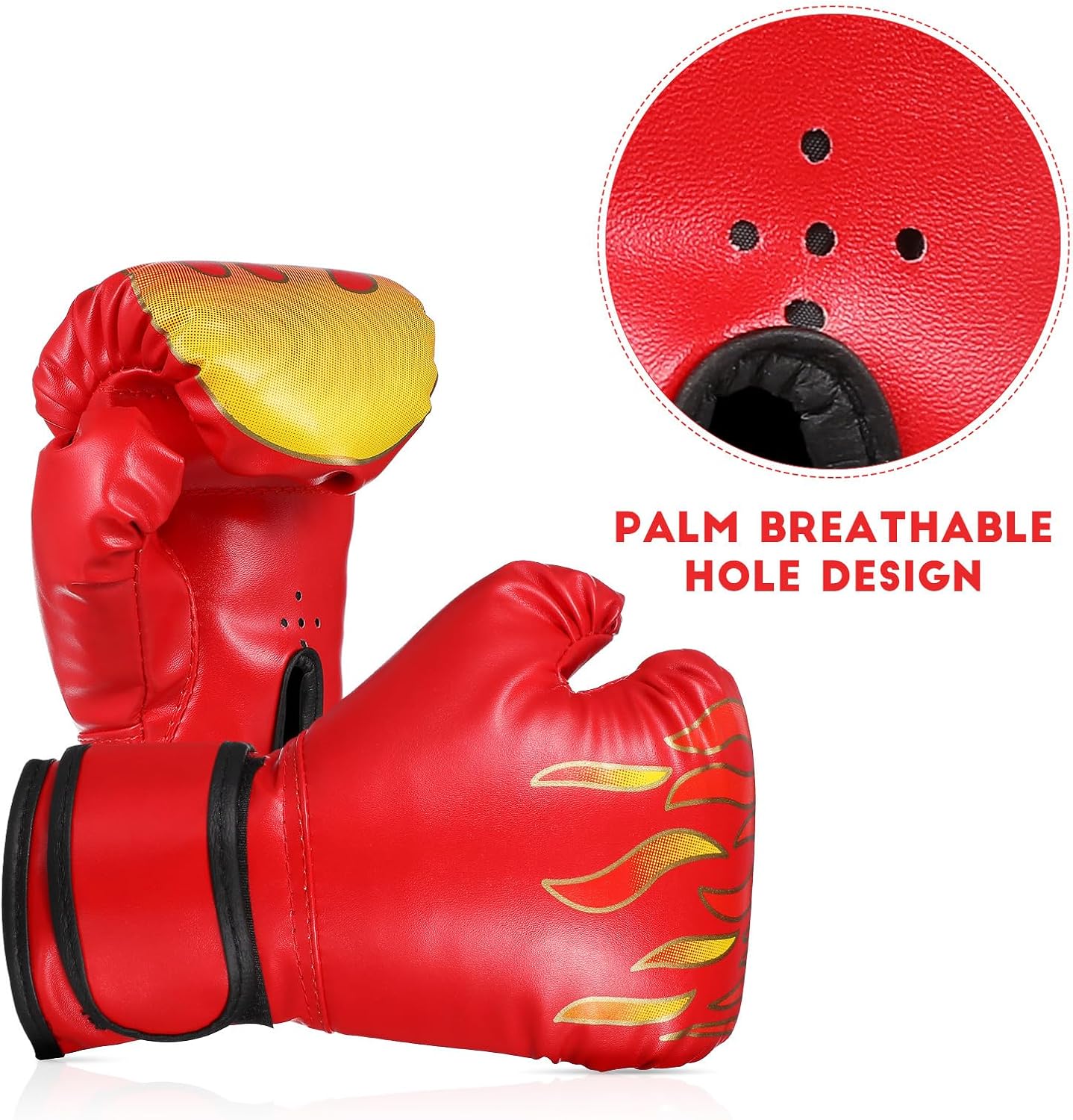 Sosoport 1 Pair Kickboxing Children's Boxing Gloves Glove Mittens Boxing Gloves Boxing Gloves for 3-8 Years