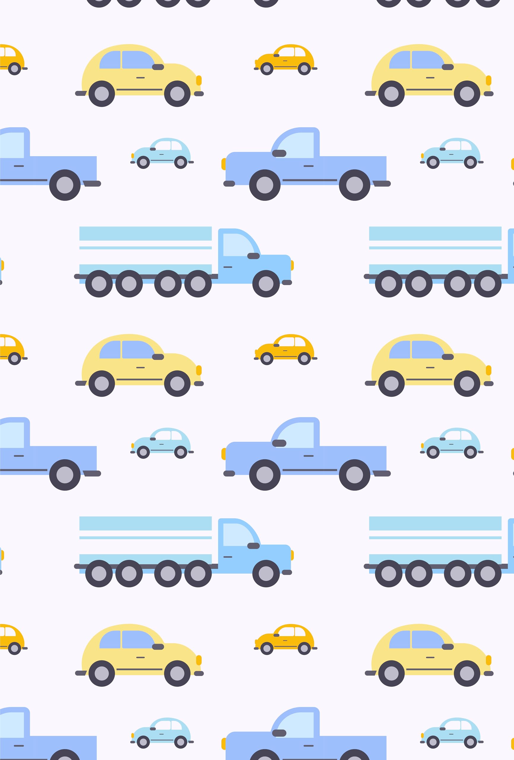 Soulhouse Charming Traffic Jam | A4 Size | Without Frame