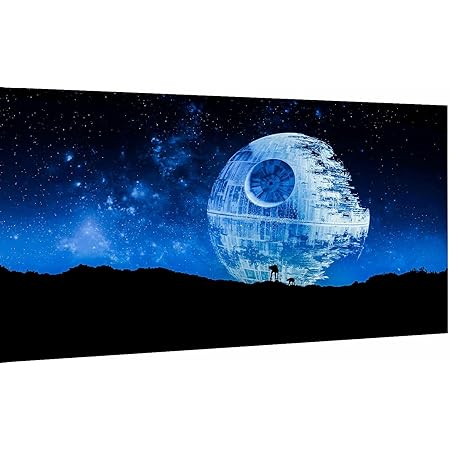 Close Up Star Wars Poster at-at Fighter i Querforat (91,5