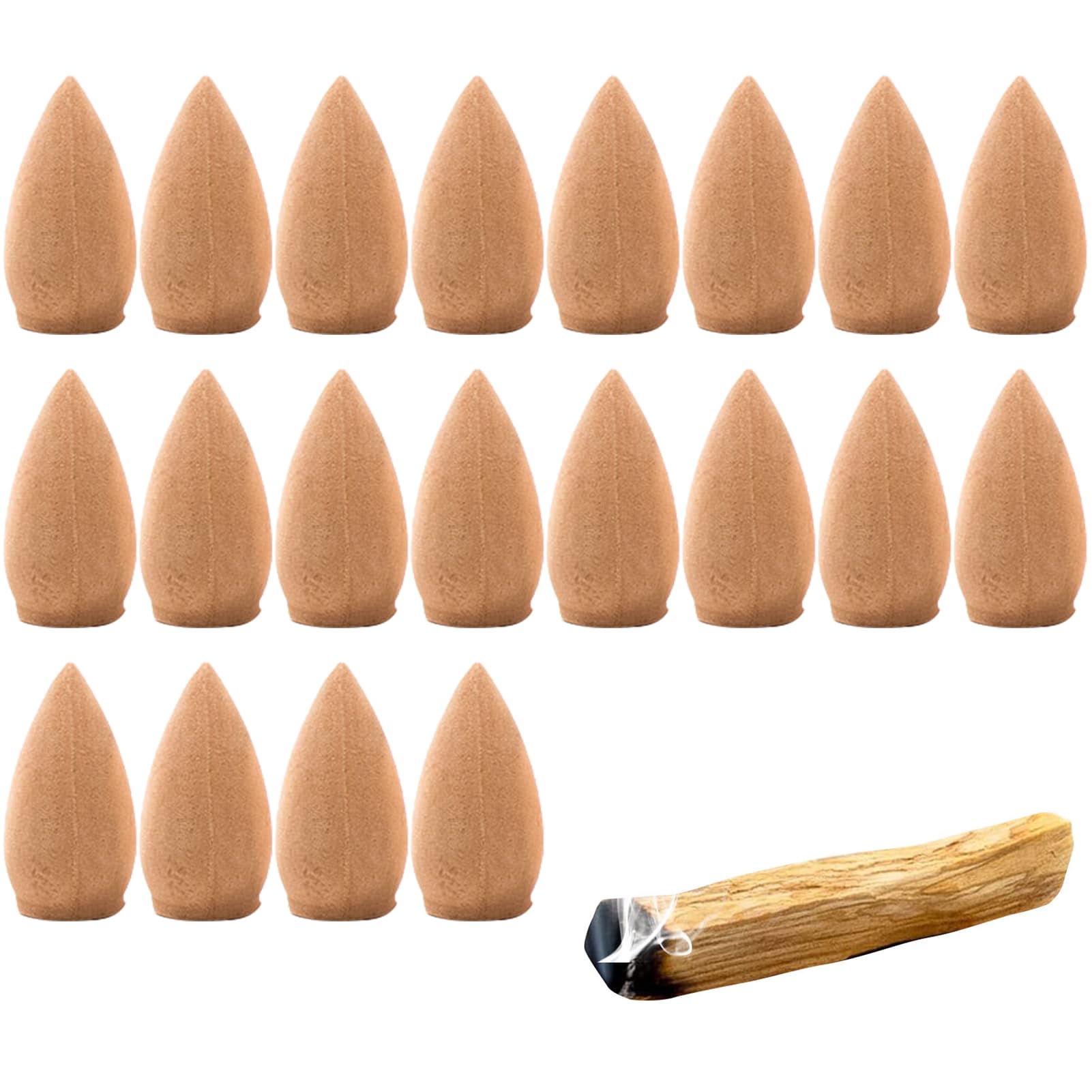 Räucherset Mit Palo Santo & Rückfluss-Kegeln – Für Meditation, Entspannung & Raumduft