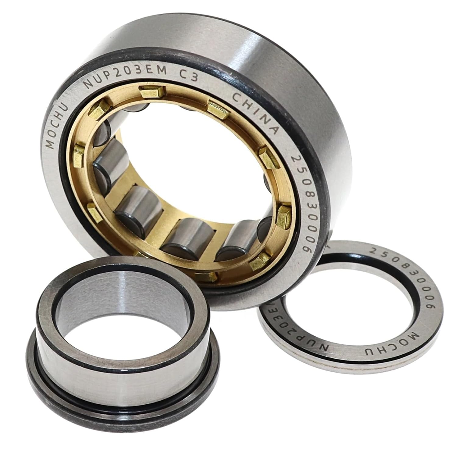 1pc NUP203CM C3 17X40X12 Bearing