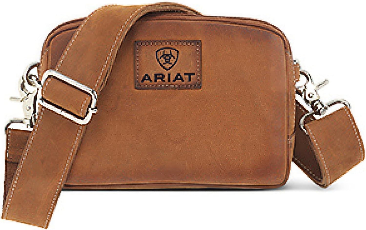 ARIAT Women's Gwen Removable Adjustable Strap Handbag, Brown, One Size