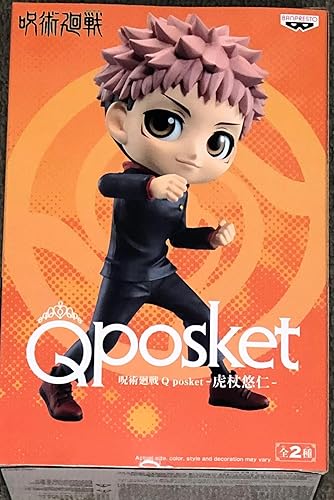 Banpresto 18121 Jujutsu Kaisen Q Posket Yuji Itadori (Ver. A) Figura