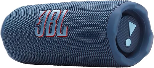 🚫 [CADUCADO] 🔥 JBL Flip 7, Altavoz Bluetooth portátil inalámbrico Potente, 16h de batería, Resistente al Agua IP68, a Prueba de Polvo y caídas, Sonido JBL Pro, AI Sound Boost, Compatible con Auracast, Azul