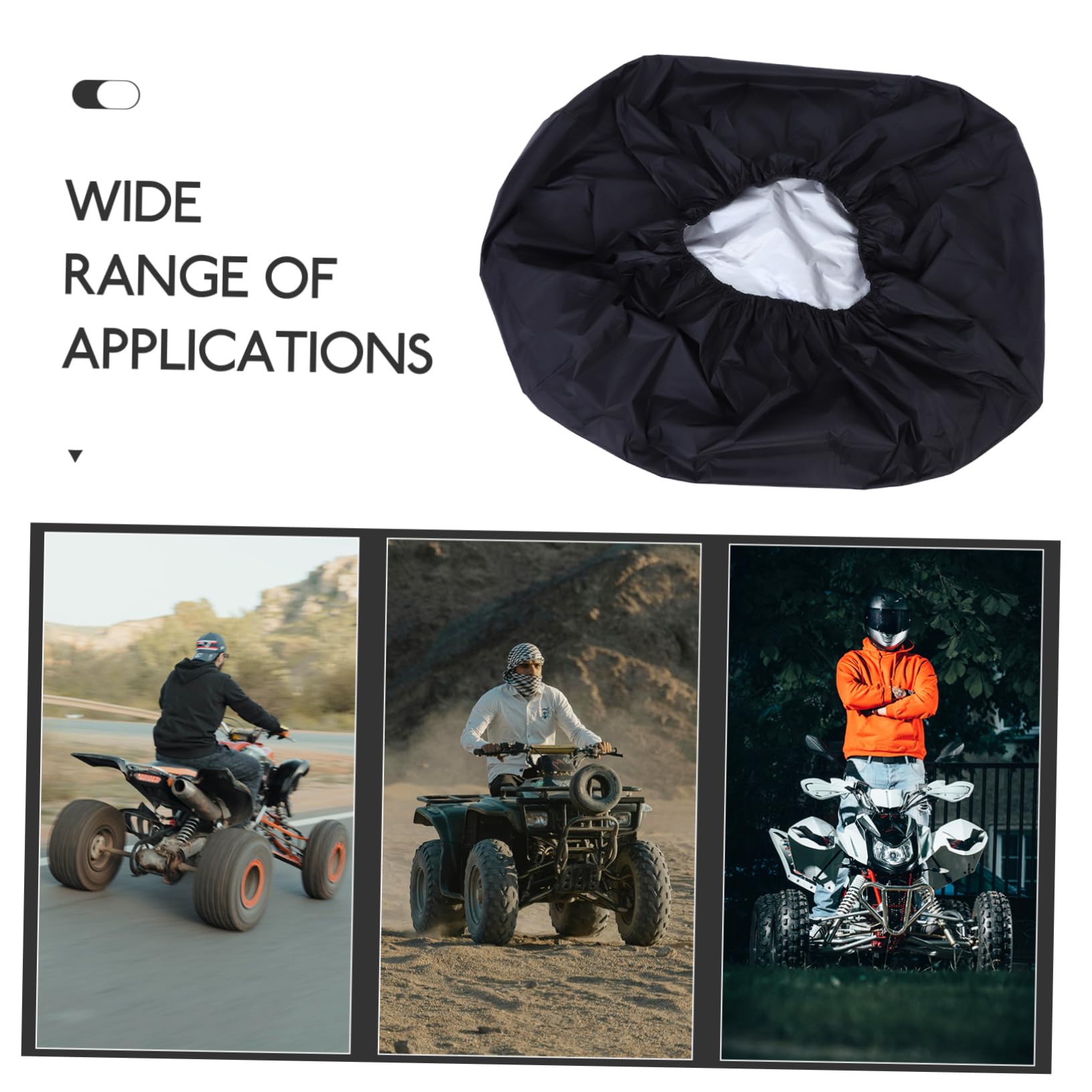 VICASKY Funda Para Cortacésped De Oxford Para Atv Protección Exterior Resistente Lluvia Para Jardín y Patio