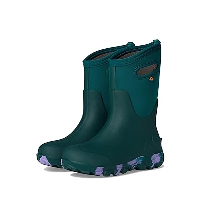Bogs Kids Classic Seamless Marble (Toddler/Little Kid/Big Kid) Kids Shoes Dark Turquoise