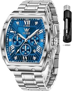 OLEVS Men's Analog Quartz Chronograph Watch