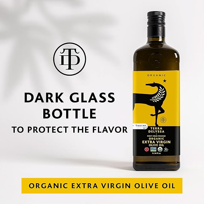 Aceite de Oliva Extra Virgen Orgánico Terra Delyssa 1000 ml miniatura 4