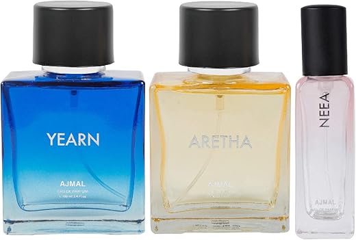 Ajmal Ascend & Neea EDP each 100ML & Neea EDP 20ML Pack of 3 (Total 220ML) for Men & Women
