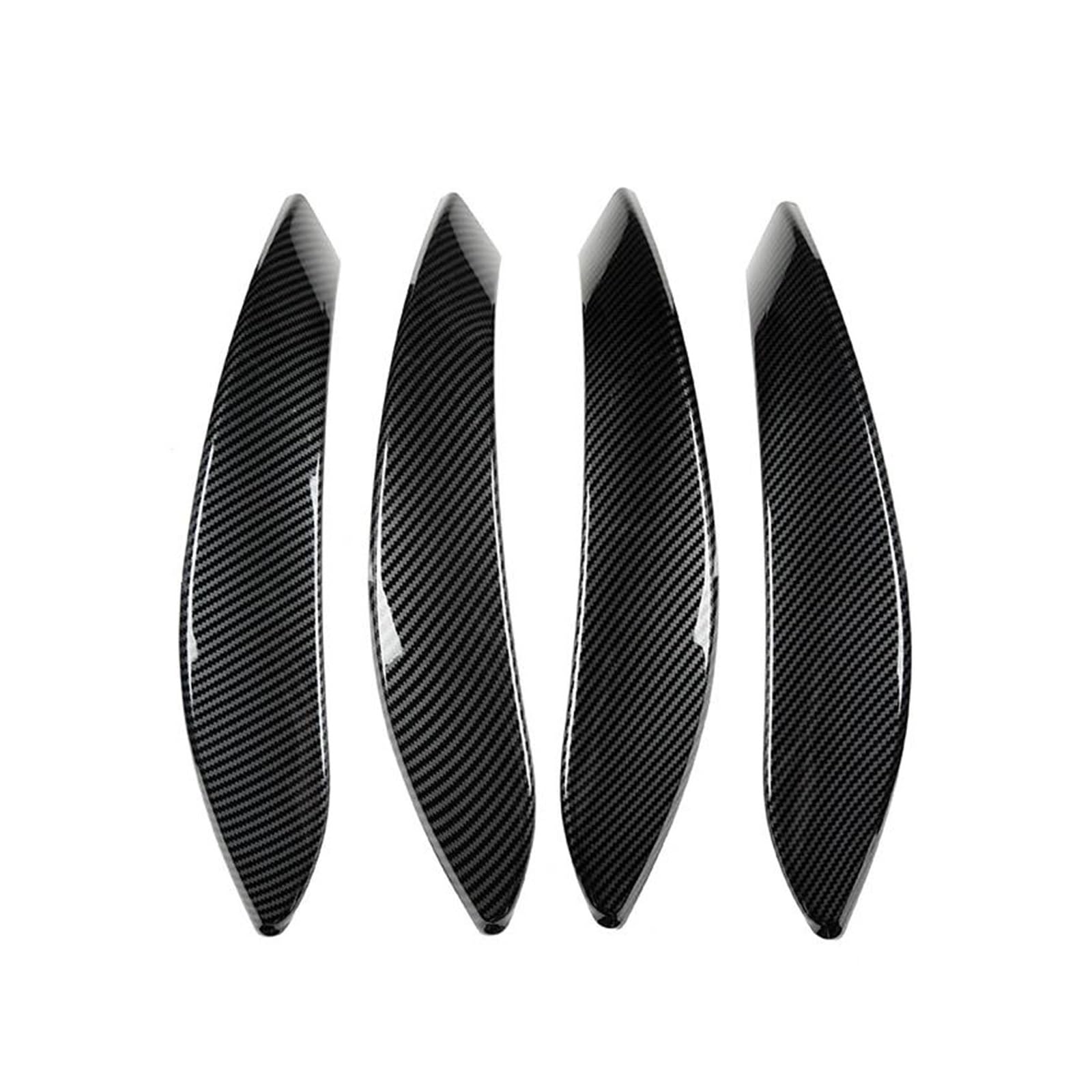 HIVZIVCCIK Interior Door Handle for 3 Series for F30 for F31 2012-2019 for 3GT for F34 2013-2019 4Pcs Carbon Fiber Interior Door Handle Cover Trim Interior Grab Handle