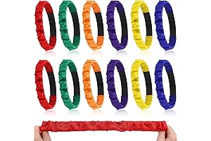 12 Pack 3 Legged Race Bands for Kids and Adults