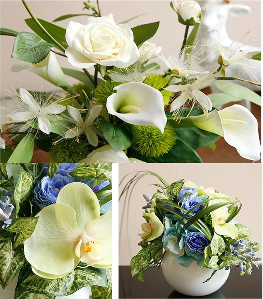 Fiori finti fiori artificiali decorazione scrivania soggiorno tavolino decorazione fiore simulazione (B).