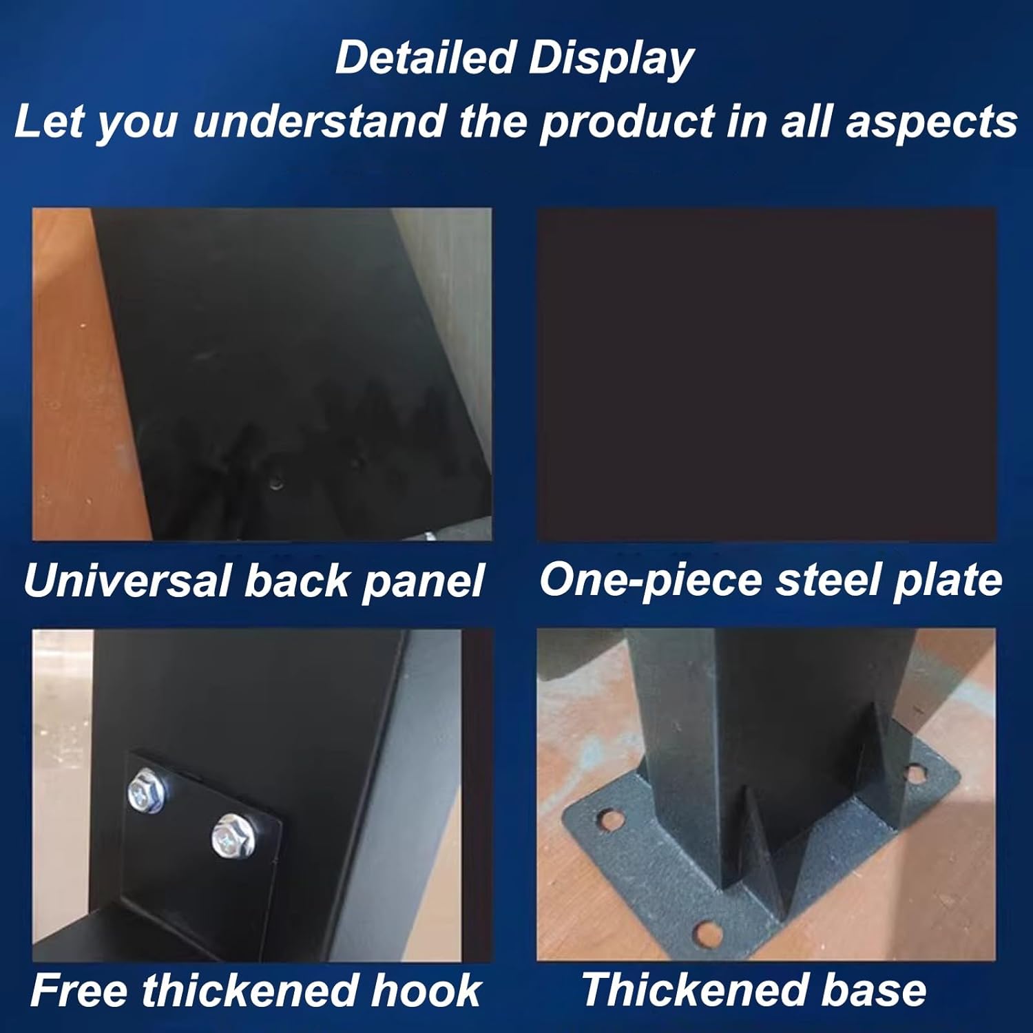 EV Charger Pedestal Stand - Heavy-Duty Electric Vehicle Charging Station with Cable Hook, Compatible with Most Large Charging Stations, Ideal for Home & Commercial Use