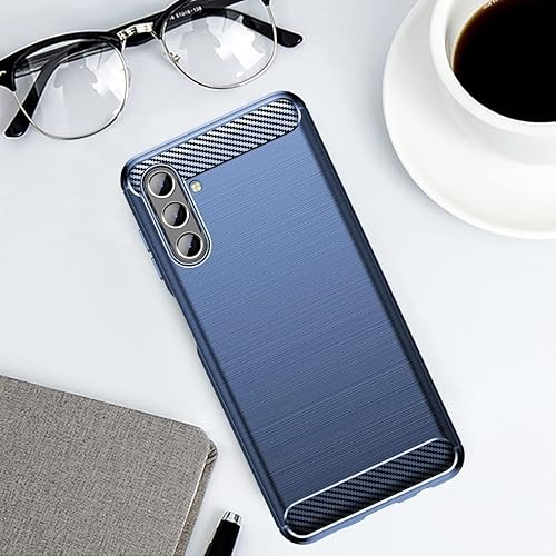 Miniatura 7 de Folmeikat Diseñado para Samsung Galaxy A13 5G, TPU suave delgado moda funda protectora teléfono 6.5 "Samsung Galaxy A13 4G (azul)